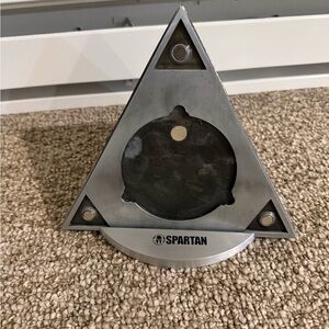 Spartan Race Trifecta Medal Holder - Delta Pyramid with Base